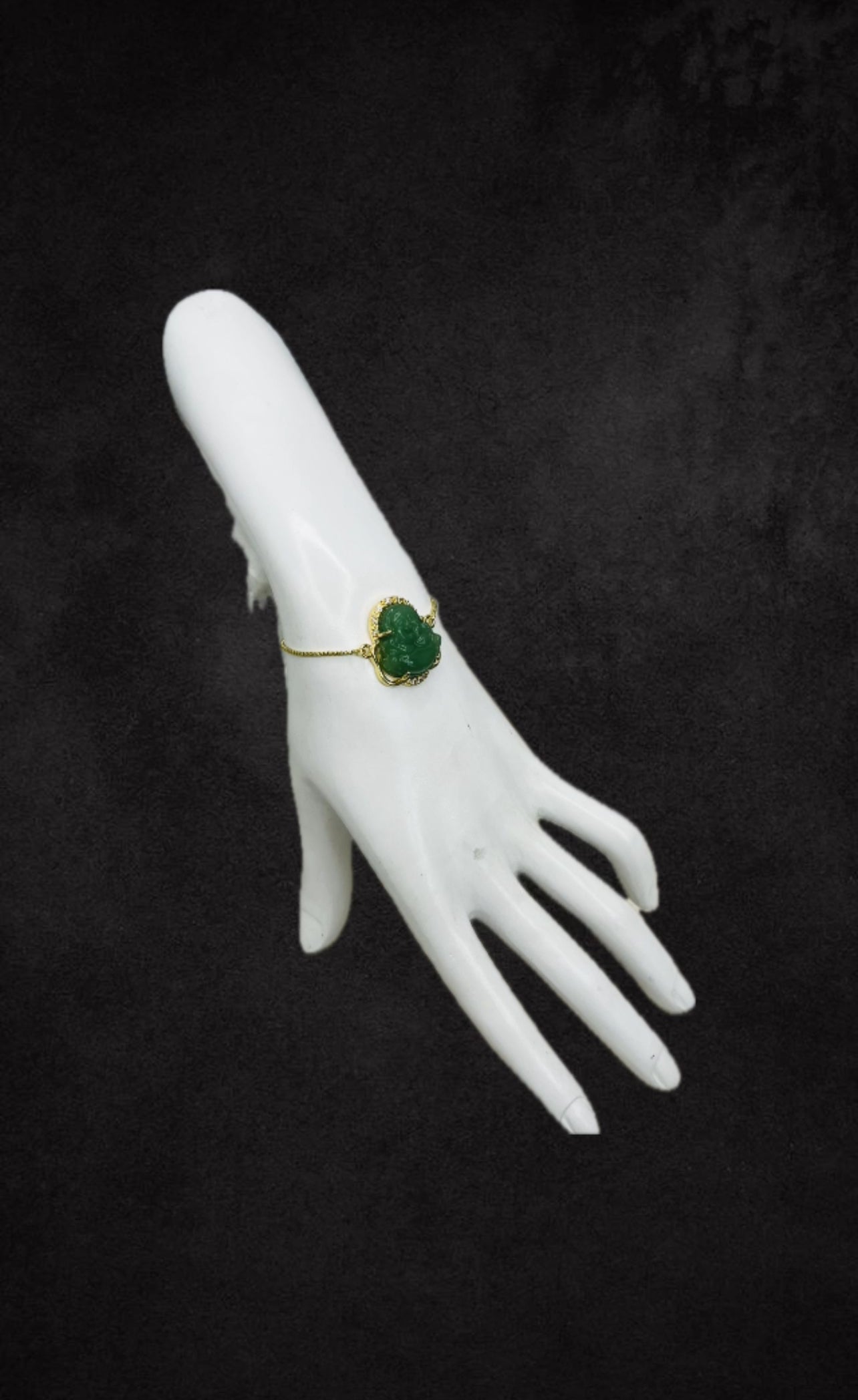 PULSERA DE BUDA VERDE