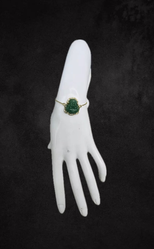 PULSERA DE BUDA VERDE